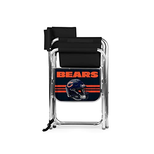 Image of Picnic TIME NFL Unisex-Adult NFL Sports Chair with Side Table, Beach Chair, Camp Chair for Adults