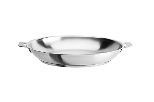 Cristel Strate Fryingpan, 12", Silver #TOP1