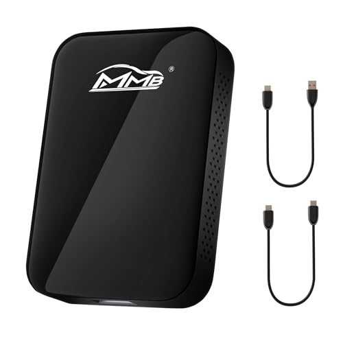 MMB Magic Ai Box 3.0 Wireless CarPlay/Android Auto Adapter 2025 New Upgrade Streaming Media Dongle Support SmartTube/Netflix/Screen Mirroring Multimedia Car Ai Box