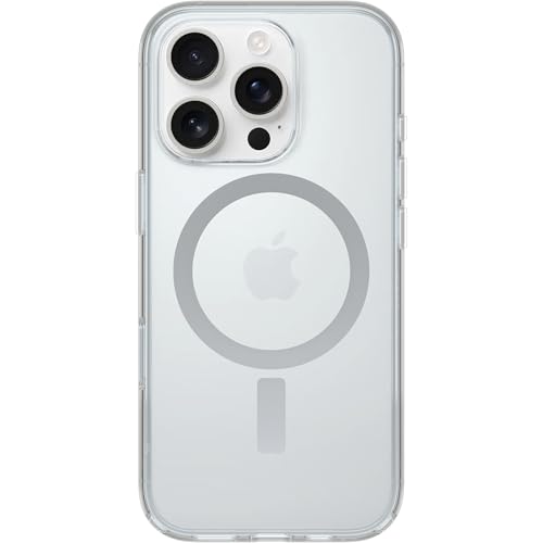 OtterBox iPhone 16 Pro (Only) - Symmetry+ Series Clear Case - Clear - with Camera Control - Snaps to MagSafe - Ultra-Sleek - Raised Edges Protect Camera & Screen - Retail Packaging