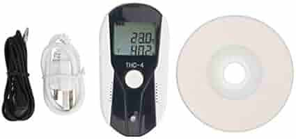 Misuratore Punto Di Rugiada Bulbo Umido Termometro Igrometro MESTEK TH10 - Misuratore Umidità E Temperatura Portatile Termometro Digitale - Foto 4