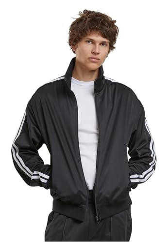 Urban Classics Retro Tricot Track Jacket avec col montant