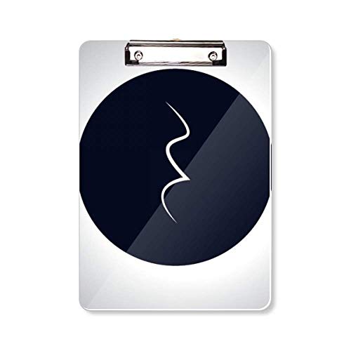 Porte-bloc A4 anti-feuilles volantes avec support rigide bicolore