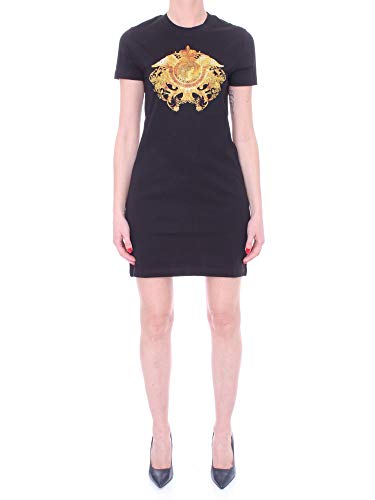 Versace Jeans Couture D2HWA418-11620 Kleider Kurz Frau Schwarz 42