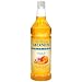 Monin Sugar-Free Peach, 33.8-Ounce Plastic Bottle (1 Liter Bottle)