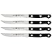 ZWILLING J.A. Henckels Twin Gourmet une couteaux à steak en acier inoxydable, Lot de 4