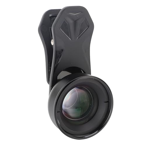 Lente de Fotografía HD Macro 10x Glass Universal Smartphone Camera Lens Black para Tomas Macro Profesionales