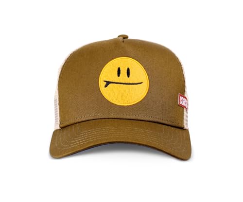 Casquette de camionneur olive avec logo brodé Surf & Smile - 2