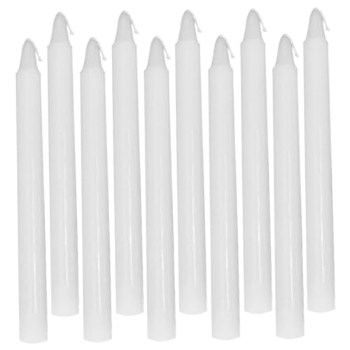Bougie blanche pilier pour illuminer votre intérieur et vos tables de Noël