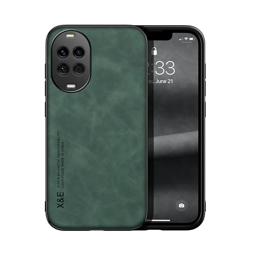 Lucyliy Compatible with Huawei nova 14 Phone Case Skin-Friendly Feel, Built-in Magnetism, Anti-Drop Protection Green