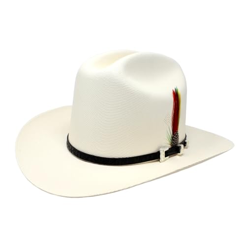 Men's Original Tombstone Hat Estilo Sinaloa 1000X Cowboy Western Straw Hat - Brim 3