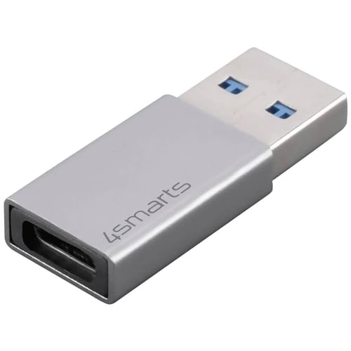 4smarts USB 3.2 Gen 1 (USB 3.0) Adapter [1x USB 3.2 Gen 1 Male A (USB 3.0) - 1x USB-C® Female