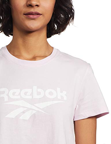 Image of Reebok Women's Solid Regular Fit Sports T-Shirt