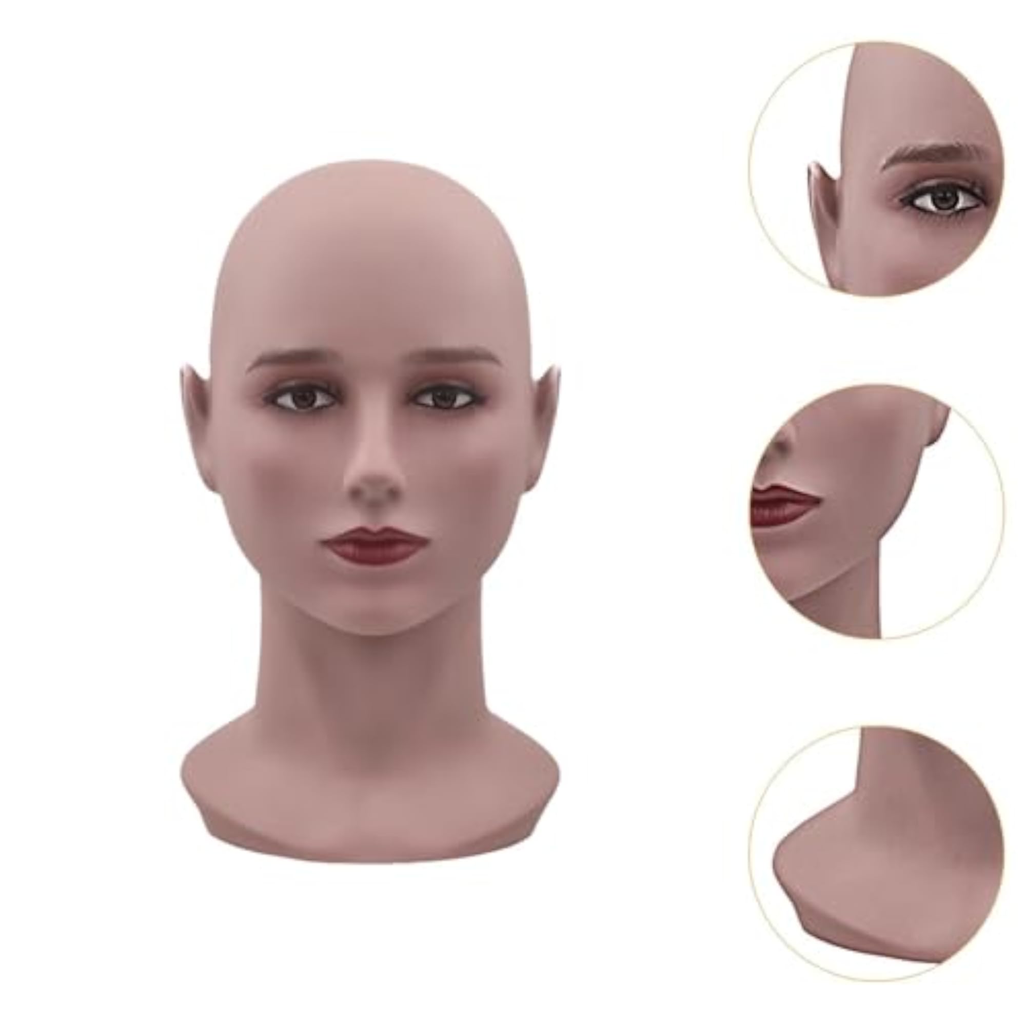 Professional Mannequin Head for Wig Salon and Eyeglasses