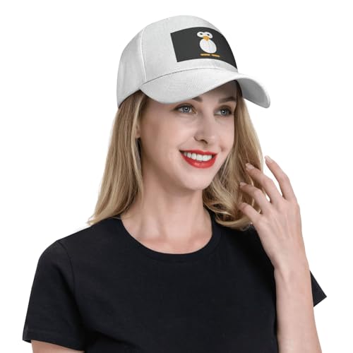 Casquette baseball pingouin protégeant du soleil en coton doux