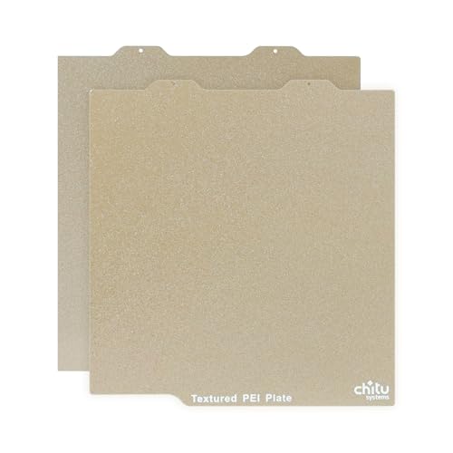 Double Sided Texture PEI Build Plate for Bambu Lab A1 Mini 3D Printer, 184x184mm High Temperature Resistance 3D Printer Flexible Spring Steel Removable Platform 184x184mm Double Sided PEI Texture