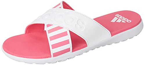 adidas Women Synthetic Distincto W Swim SLIDES FTWWHT/OPTPNK UK 8 (GA1003) (B096NCYSPX) Amazon Price History, Amazon Price Tracker