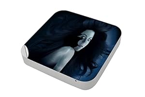 GADGETS WRAP Printed Vinyl Top Only Skin Sticker Decal for Apple Mac Mini - Girl Painting