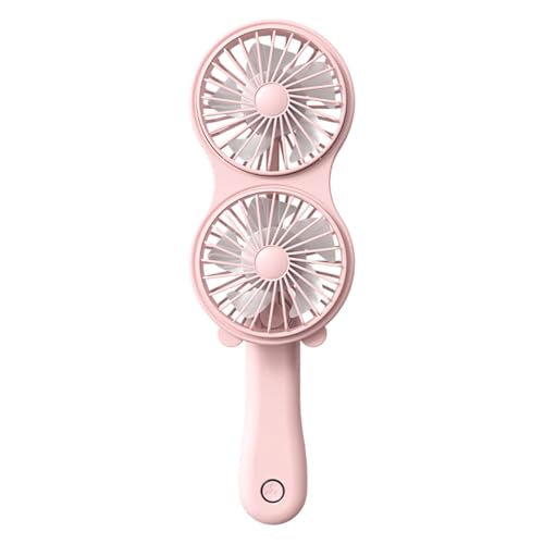 Éventail manuel électrique Generico rechargeable avec 3 vitesses réglables - 7
