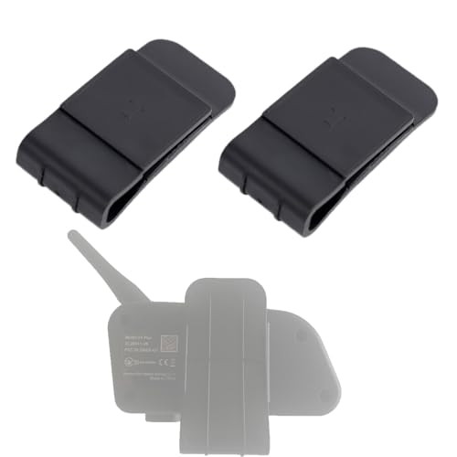 GaiRen ベルトクリップ 2個 V4 V6用 USB-C、Q7、Q2、V7、Q8、MS20審判ヘッドセットアクセサリーとオートバイヘルメットクリップマウント付き
