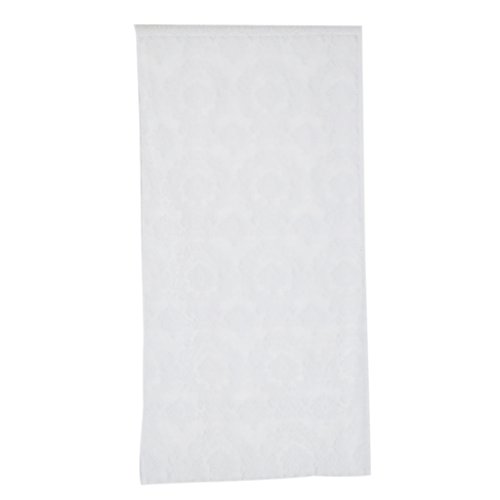 Tenda Tulle Viole Motivo Floreale Floccato