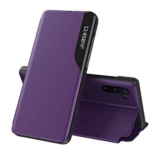 Coque Note 10 Plus fine business fermeture magnétique résistante choc QH
