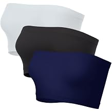 Kurve Seamless Bandeau Tube top - UV Protective Fabric, Rated UPF 50+ Non-Padded -Made in USA-