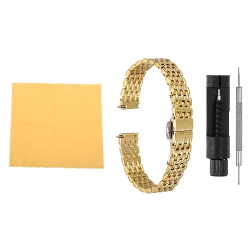 Bracelet de montre en acier inoxydable de remplacement maillons métal poli