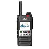 KSUN ZL35 4G Network Radio WiFi Walkie Talkie Long Range with Hotspot Bluetooth-Compatible Handheld LTE/PoC Two Way Radio for Android 8.1 Push-to-Talk Intercom Radio