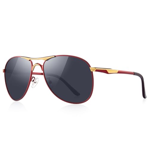 Men Classic Polarized Sunglasses Men Pilot Sunglasses for Driving Luxury Shades