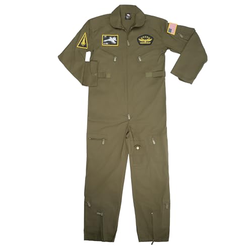 Disfraz completo de piloto para niños Rothco talla Large miniatura 1