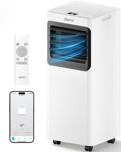 Image of 16000 BTU Portable Air Conditioners, 5 in 1 Smart AC Unit for Large Rooms Up to 750 Sq.Ft, WiFi App & Remote Control, Fast Cooling, Dehumidifier, Fan, Sleep Mode, 24H Timer with Window Kit