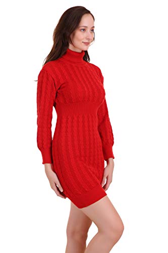 Image of Women's Knee Length One Piece Dress (18008)