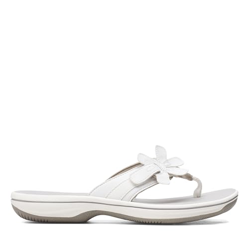 Image of Clarks Women's Brinkley Flora Cloudsteppers Flip-Flops