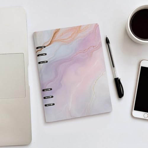 Carnet de notes rechargeable A5 marbre pour vos réunions professionnelles - 5