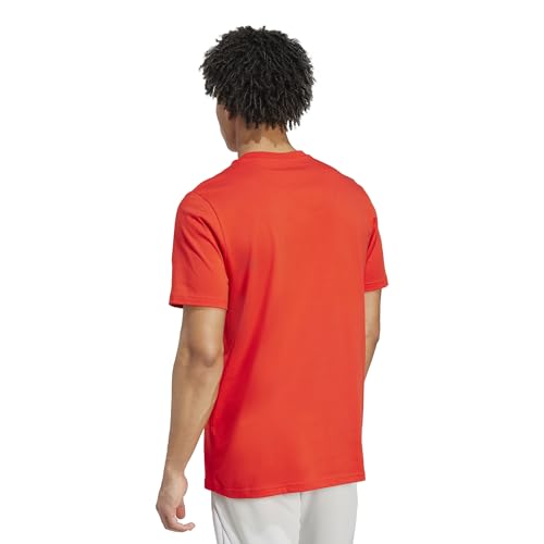 adidas Camiseta gráfica de Temporada del FC Bayern de Múnich para Hombre, Color Rojo y Blanco, Talla XXL, Rojo/Blanco, XXL