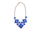 Enez XXL Halskette Blogger Necklace Choker Collier Gliederkette 50cm VR770