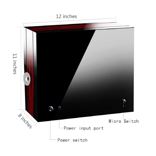 Caja giratoria para relojes automáticos que elimina el reinicio manual con motor ultra silencioso 6
