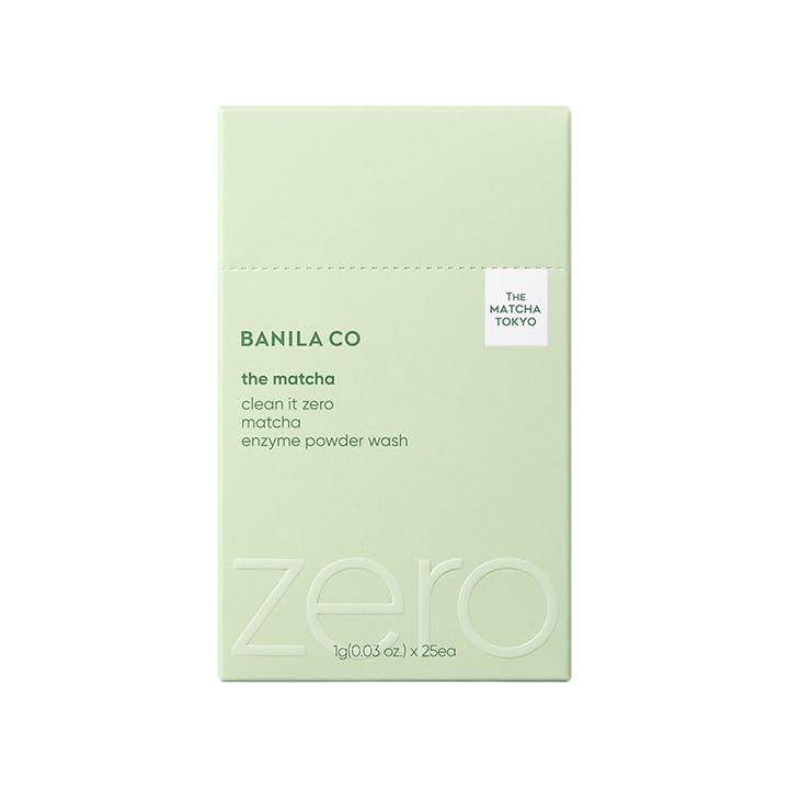 BANILA CO Clean It Zero 180×8 抹茶 Amazon.com: BANILA CO Clean It Zero Matcha Enzyme Powder Wash