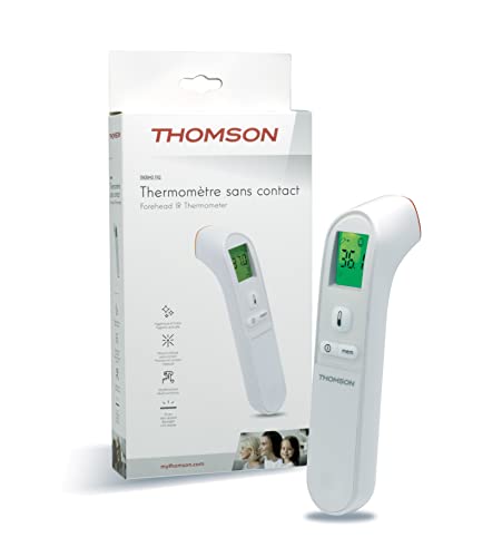 Thermomètre sans contact Thomson FH2 instantané : mode corporel et objet pour fièvre