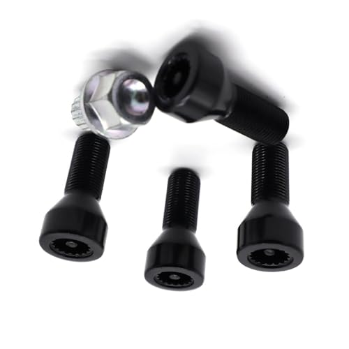 �z�C�[�����ʃ{���g Compatible With For 325Ci 2001 2002 2003 2004 2005 2006 For 328i 1996-2000 OEM 36131180882 4 �̎Ԃ̃����z�C�[���{���g���O�i�b�g�ƌ݊���������