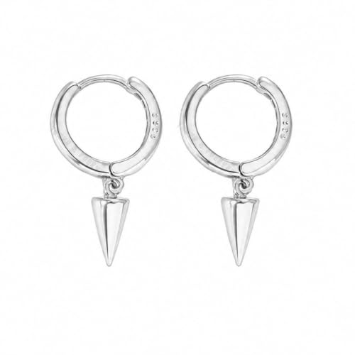 Image of Young & Forever Gift Stainless Steel Hoop Stud Earrings for Men and Boys