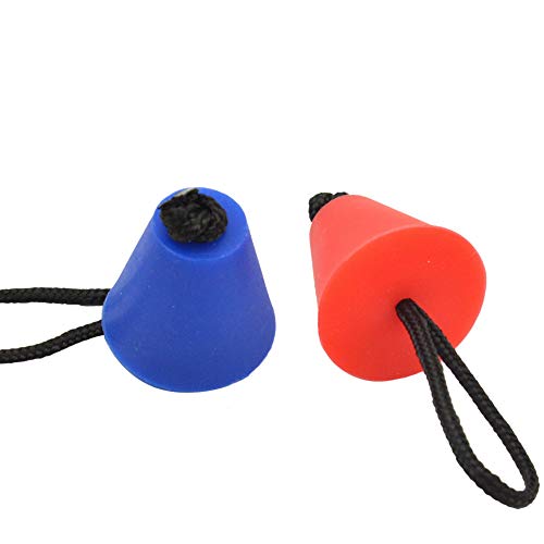LIZHOUMIL 4 pçs Universal Kayak Tampa de silicone Scupper Buchas de drenagem inflável Barco Plugue 4