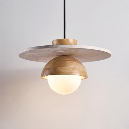 Lampe suspension en pierre naturelle pour sublimer votre îlot de cuisine