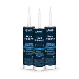 Bostik Pure Silicone Sealant (H163 Linen)