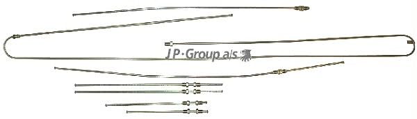 JP GROUP Set di tubi freno 8161500316