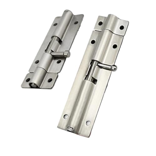 Verrou à baïonnette 4 pouces en acier inoxydable E0-125 avec porte-cadenas