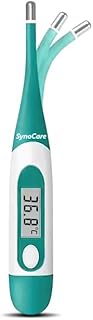SYNOCARE Waterproof Flexible Digital Thermometer, Quick & Instant Measurement of Oral & Underarm with Accurate Temperature...