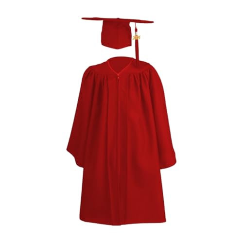 Robe de remise de diplôme pour enfant 2024 avec son bonnet mat classique