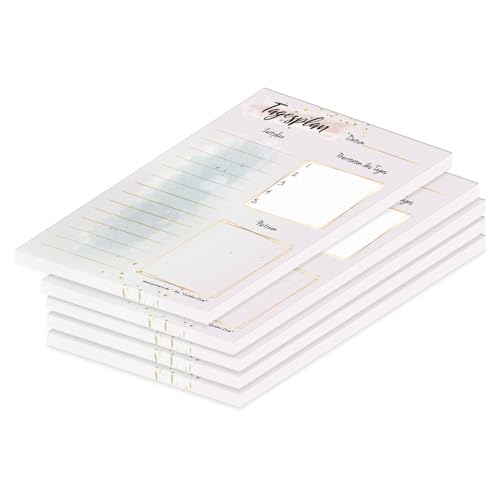 PRICARO Golden Dots - Planificadores magnéticos (A6, 5 unidades)